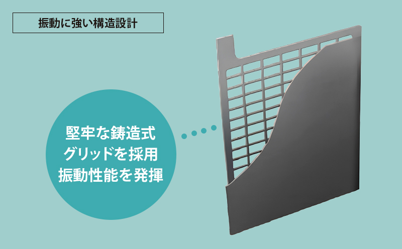 GSユアサ GYN（豊年満作）バッテリー｜振動に強い構造設計