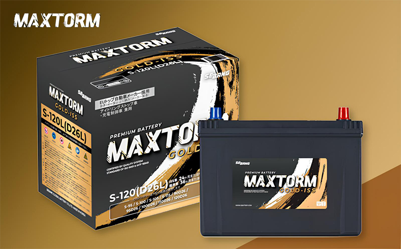 マックストーム（MAXTORM）GOLD-ISSバッテリー