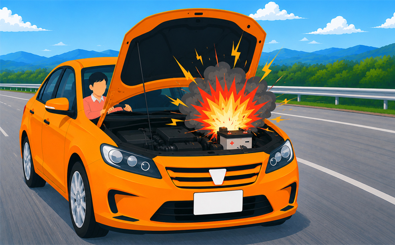バッテリー爆発